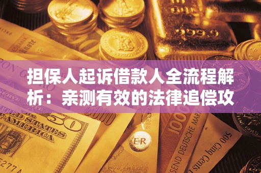 武汉担保人起诉借款人全流程解析：亲测有效的法律追偿攻略