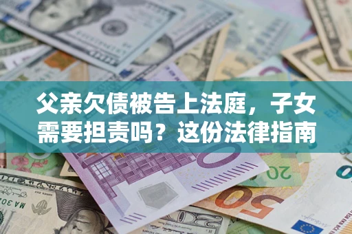 武汉父亲欠债被告上法庭，子女需要担责吗？这份法律指南必须看完