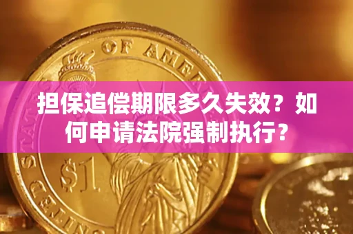 武汉担保追偿期限多久失效？如何申请法院强制执行？