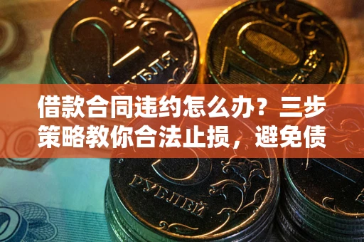 武汉借款合同违约怎么办？三步策略教你合法止损，避免债务危机升级