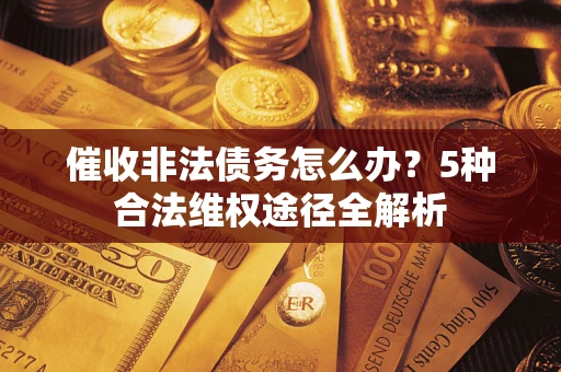 武汉催收非法债务怎么办？5种合法维权途径全解析