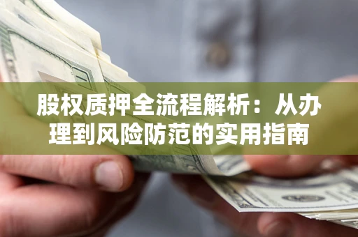 武汉股权质押全流程解析：从办理到风险防范的实用指南