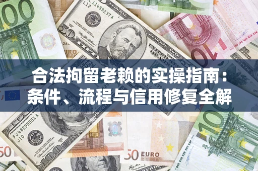 武汉合法拘留老赖的实操指南：条件、流程与信用修复全解析