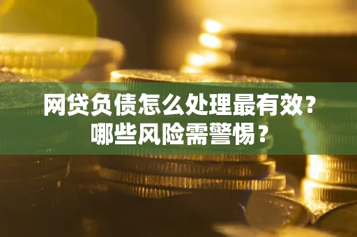 武汉网贷负债怎么处理最有效？哪些风险需警惕？
