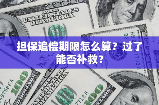 武汉担保追偿期限怎么算？过了能否补救？